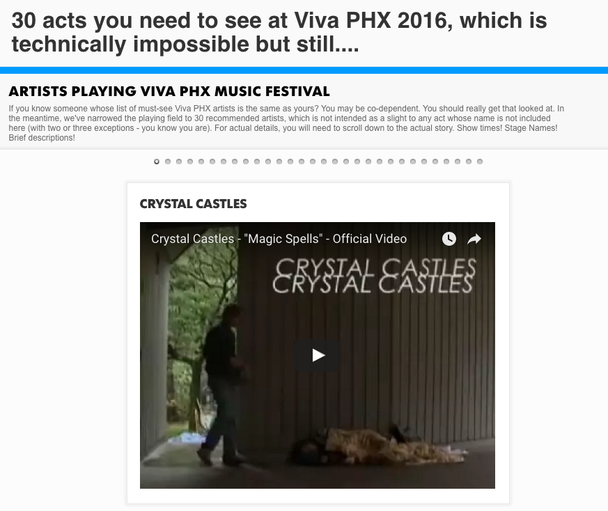 Bear Ghost at Viva Phx 2016