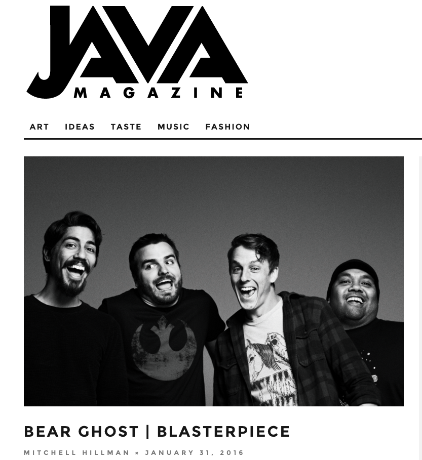 Java Magazine Bear Ghost